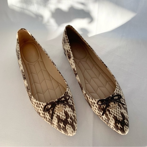 Coach Annabel Snakeskin Ballet Flats - Picture 11 of 11